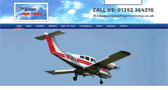 Desktop Screenshot of airwaysflighttraining.co.uk
